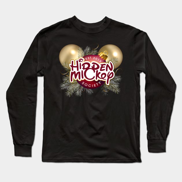 HMS Ornaments Long Sleeve T-Shirt by hiddenmickeysociety